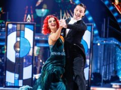 Bobby Brazier and Dianne Buswell (Guy Levy/BBC/PA)