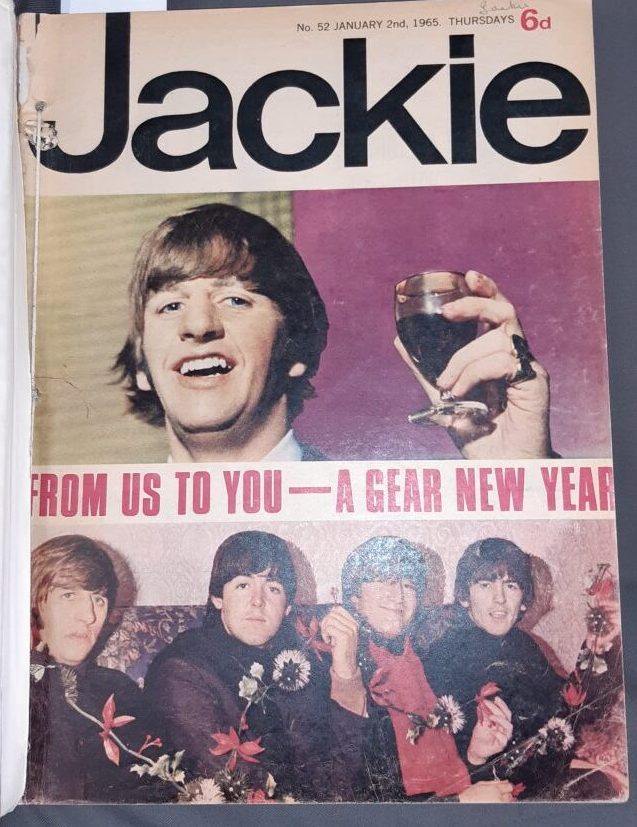 A Jackie magazine from 1965 from the DC Thomson archives