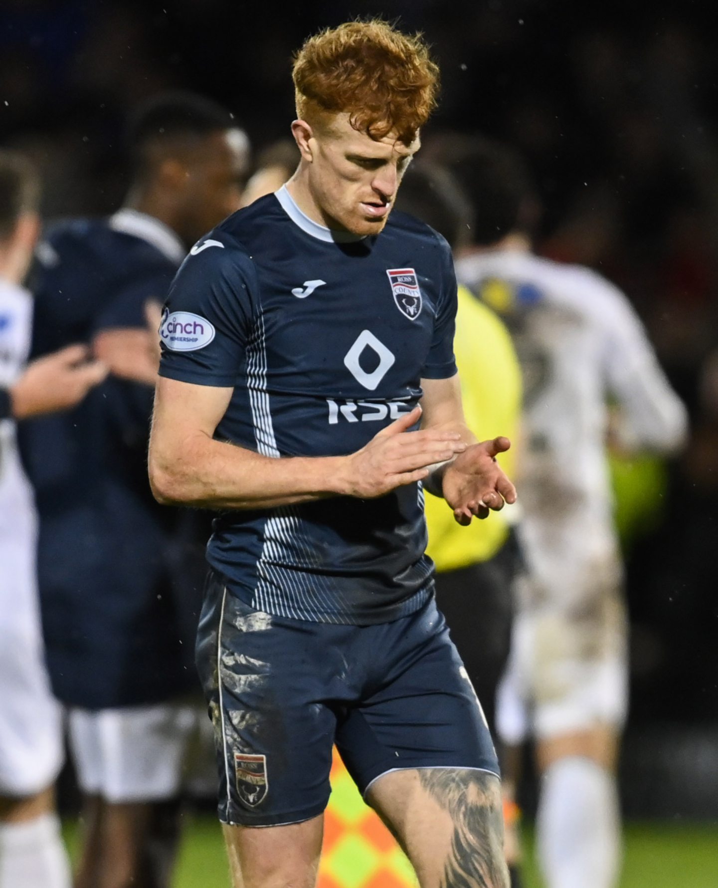 Ross County's Simon Murray after a cinch Premership match betweeen Ross County and Dundee at the Global Energy Stadium, on December 16, 2023, in Dingwall, Scotland. 