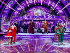 The couples on the Strictly Come Dancing Christmas Special 2023 (BBC/Guy Levy/PA)