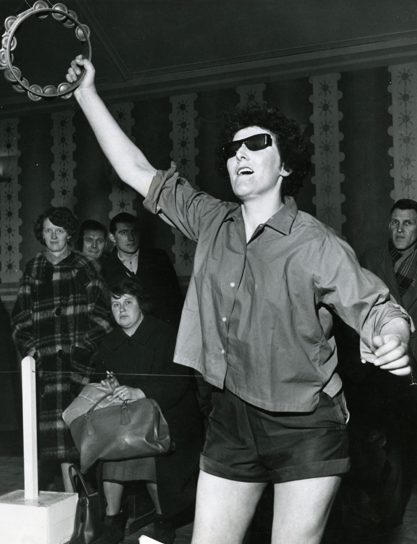 Cathie Connelly in the Dundee twist marathon in 1964. Image: DC Thomson.