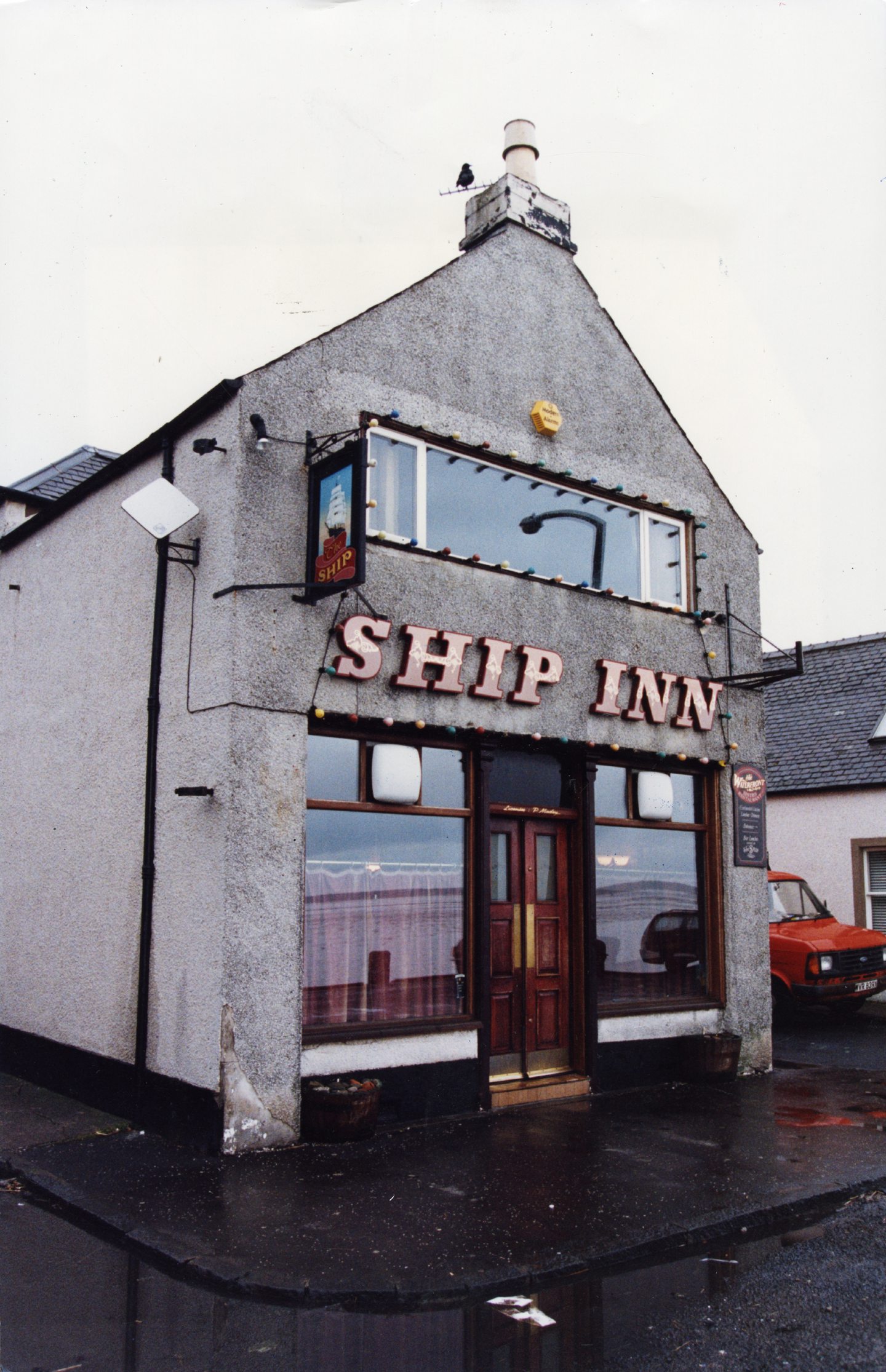 The outside of The Ship Inn, which was up for sale.