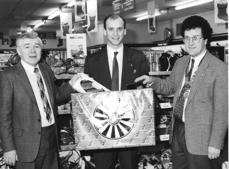 Andy Stewart at the Round Table appeal. Image: Supplied.