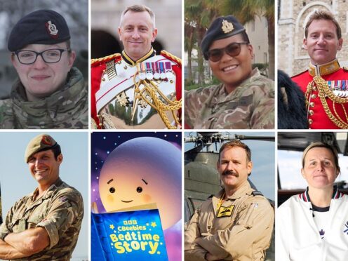 Members of the armed forces will read The Invisible String on CBeebies Bedtime Stories on December 23 (BBC/CBeebies/PA)