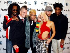 Singer Gwen Stefani with the group No Doubt (Anthony Harvey/PA)