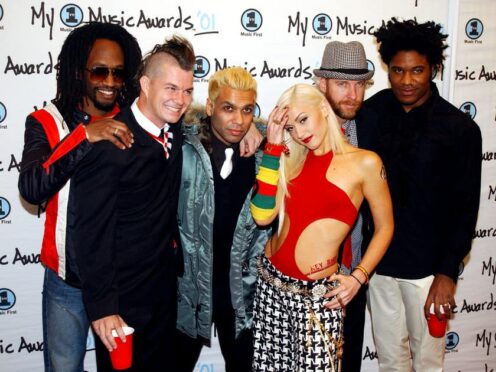 Singer Gwen Stefani with the group No Doubt (Anthony Harvey/PA)