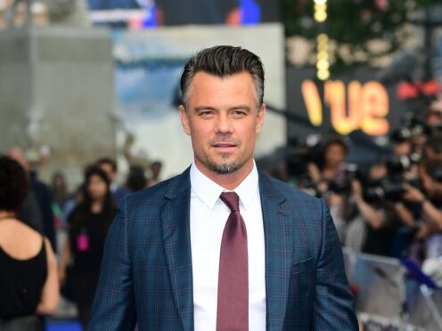 Josh Duhamel and wife Audra Mari have welcomed a son (Ian West/PA)