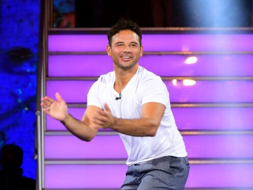 Actor Ryan Thomas will compete on Dancing On Ice (Ian West/PA)