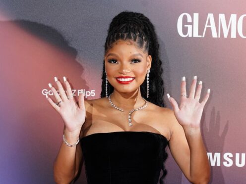Halle Bailey arrives for the annual Glamour Women of the Year Awards (Ian West/PA)