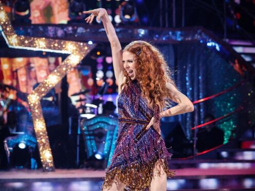 Angela Scanlon was the ninth celebrity to be axed from Strictly last year (Guy Levy/BBC)
