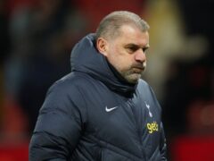 Ange Postecoglou does not envisage a busy end to the January transfer window for Tottenham (Martin Rickett/PA)