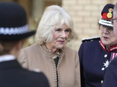 The Queen visited the Swindon Domestic Abuse Support Service in Wiltshire (Alastair Grant/PA)