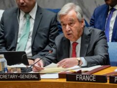 United Nations Secretary-General António Guterres (Peter K Afriyie/AP)