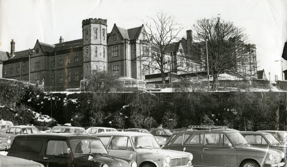 The DRI building in 1979.