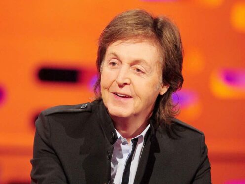 Sir Paul McCartney has paid tribute to Buddy Holly (Ian West/PA)