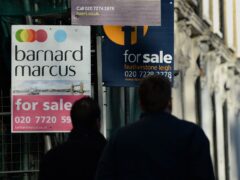 The average monthly mortgage payment for those getting on the property ladder in 2023 is around £990, according to Zoopla (Anthony Devlin/PA)