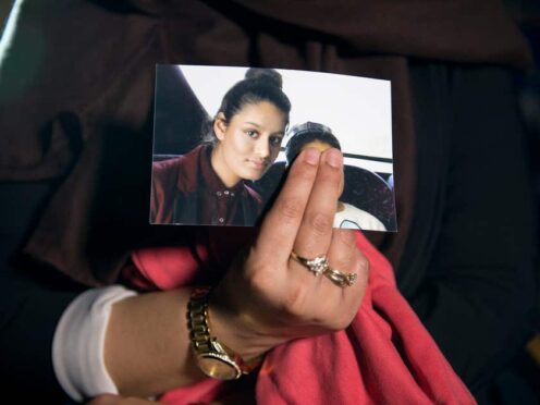 Shamima Begum was 15 years old when she left the UK for Syria in 2015 (Laura Lean/PA)