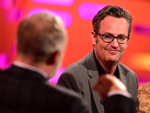Hackers have allegedly targeted late actor Matthew Perry’s X account (Ian West/PA)
