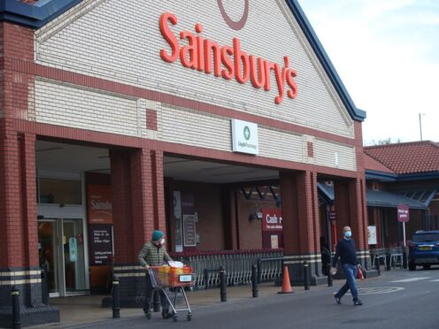 Sainsbury’s has unveiled plans to overhaul its supermarkets with a focus on creating more food space, and said it aims to slash costs by £1bn over the next three years (Danny Lawson/PA)