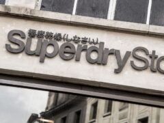 Superdry shares lifted on reports a US investor is in talks with the group’s founder over a possible takeover move (Ian West/PA)