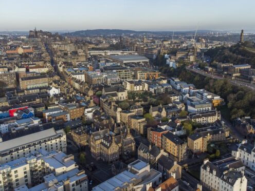 Councillors in Edinburgh introduced new rules for short-term lets last year (Jane Barlow/PA)