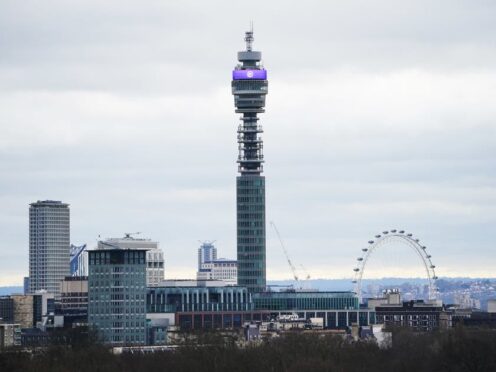 The BT Tower has been sold to a US hotel group for £275 million (Jonathan Brady/PA)