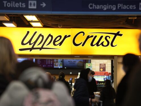 Upper Crust owner SSP Group has struck a deal to buy Australia’s Airport Retail Enterprises to further expand its global footprint (James Manning/PA)
