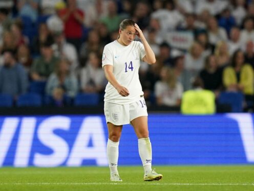 Fran Kirby has withdrawn from the England camp with a “minor knee injury” (Adam Davy/PA)