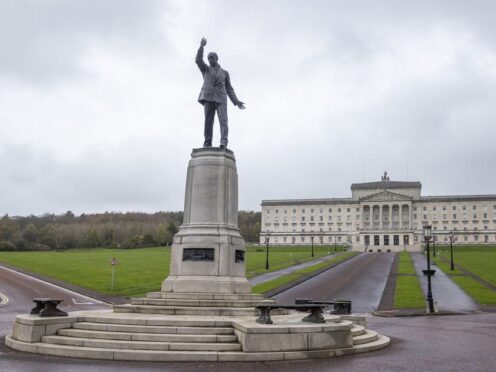Stock image showing Carson Statue and Parliament Buildings at Stormont Estate, in Northern Ireland (Liam McBurney/PA)