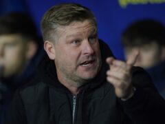 Karl Robinson wants a winning mentality from his Salford squad (Nick Potts/PA)