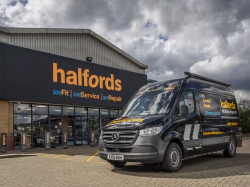 Halfords has cut its profit guidance after continued weak sales (Halfords/PA)