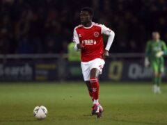 Brendan Sarpong-Wiredu snatched a point for Fleetwood (Richard Sellers/PA)