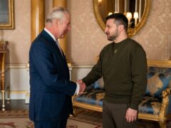 Charles has met with President Zelensky several times since the Russian invasion of Ukraine (Aaron Chown/PA)