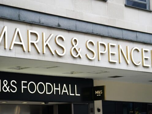 Some 40,000 staff at Marks & Spencer are set to benefit from a pay rise from April (James Manning/PA)
