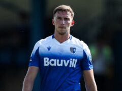 Conor Masterson was on target for Gillingham (Rhianna Chadwick/PA)