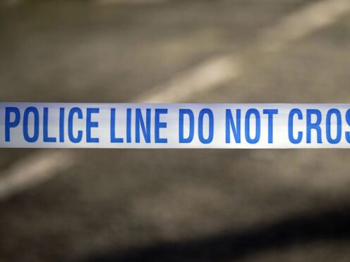 The collision occurred on the A703 in the Scottish Borders on Monday afternoon (PA)