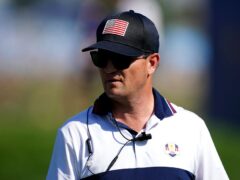 Former Ryder Cup captain Zach Johnson was not happy with the behaviour of some fans during the WM Phoenix Open (Zac Goodwin/PA)