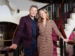 Ben Shephard and his ‘on-screen Good Morning Britain wife’ Kate Garraway (Ian West/PA)