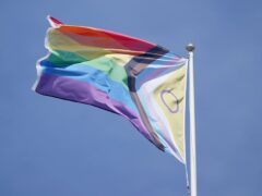 A Pride flag (Mike Egerton/PA)