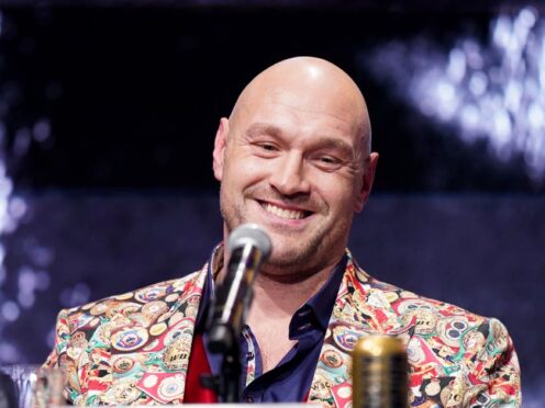 Tyson Fury says he is not walking away from boxing anytime soon (Zac Goodwin/PA)
