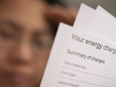Ofgem sets the energy price cap every three months (Danny Lawson/PA)