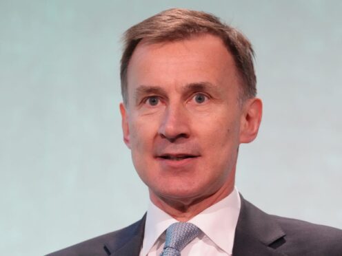Chancellor Jeremy Hunt will deliver his Budget statement in the Commons on March 6 (PA)