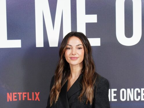 Michelle Keegan attends a photo call for the new Netflix series, Fool Me Once (Ian West/PA)