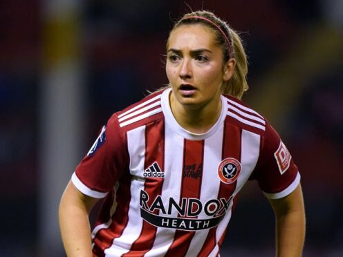 File photo dated 17-11-2021 of Sheffield United’s Maddy Cusack. An investigation following the death of Sheffield United player Maddy Cusack has found no evidence of wrongdoing. Issue date: Monday December 18, 2023.