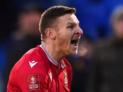 Paul Mullin rescued a point for Wrexham at Forest Green (Nick Potts/PA)