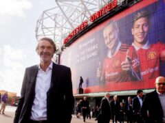 Sir Jim Ratcliffe has outlined his plans for success at Manchester United (Peter Byrne/PA)