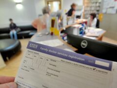 The data measures the time between when the appointment was booked and when it took place (Anthony Devlin/PA)