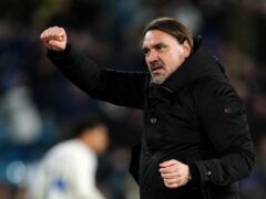 Leeds manager Daniel Farke was delighted with his side’s 4-0 victory at Swansea (Nick Potts/PA)