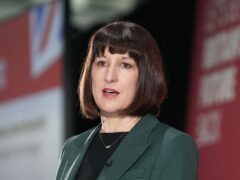 Shadow chancellor Rachel Reeves sought to defend the decision to ditch the £28 billion pledge (Stefan Rousseau/PA)