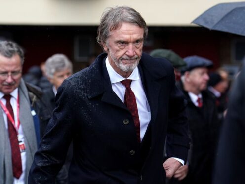 Sir Jim Ratcliffe after the memorial service for the victims of the 1958 Munich Air Disaster at Old Trafford, Manchester. Today is the 66th anniversary of the Munich Air Disaster, which claimed 23 lives, including eight players.